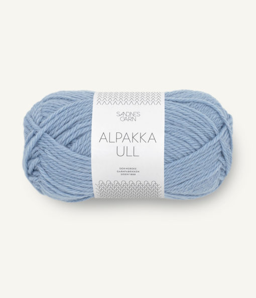 Alpakka Ull Blå Hortensia 6032