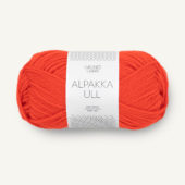 Alpakka Ull Spicy Orange 3819