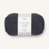Strømpegarn Mørk Gråblå 6581