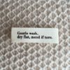 PetiteKnit Label "Gentle wash"