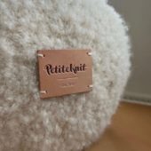 PetiteKnit Foldet label