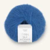 Tynn Silk Mohair Regattablå 6044