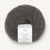 Tynn Silk Mohair Bristol Black 3800