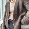 PetiteKnit Agnete Cardigan Papir
