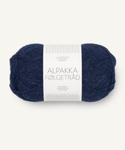 Alpakka Følgetråd Marineblå 5882