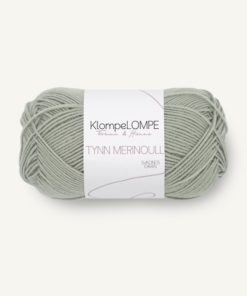 KL Tynn Merino 9040 Puddergrønn