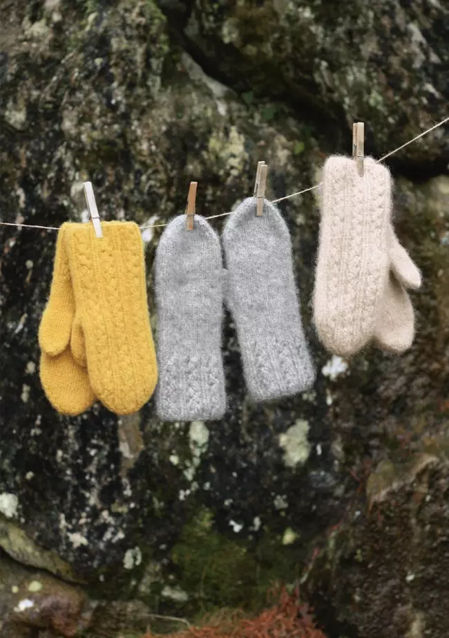 Garnpakke Hullebordvott