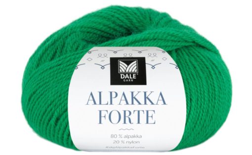 Alpakka Forte Skarp Grønn (738)