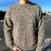 PetiteKnit Melange Sweater Man Papir
