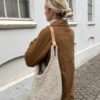 PetiteKnit Terrazzo bag Papir