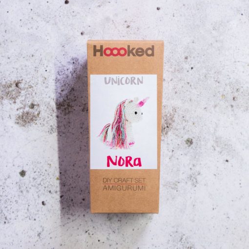 DIY Hooked hekle kit, Unicorn Nora