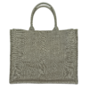 Totebag Belgisk Lin Taupe