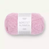 Børstet Alpakka Pink Lilac 4813