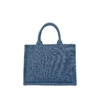 Totebag Belgisk Lin Mini Indigo