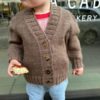 PetiteKnit Eva Cardigan Junior Papir