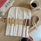Knitters Needle Case Settpinne/Strømpepinne