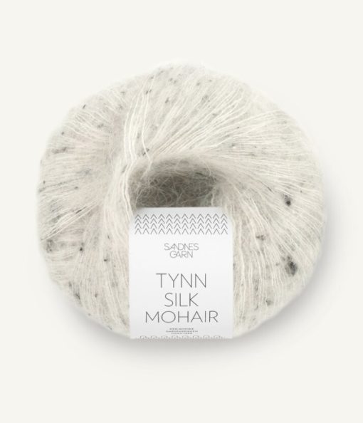 Tynn Silk Mohair Salt`n Pepper Tweed  1199