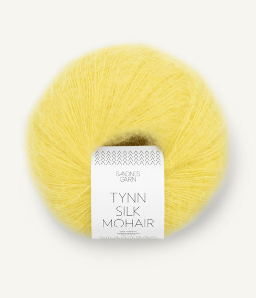 Tynn Silk Mohair Lemon 9004