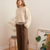 Enkeltoppskrift 2403- 06 Fleur Sweater