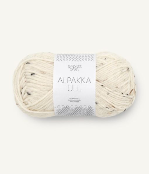 Alpakka Ull Natur Tweed 2523