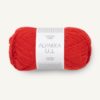 Alpakka Ull Scarlet Red 4018