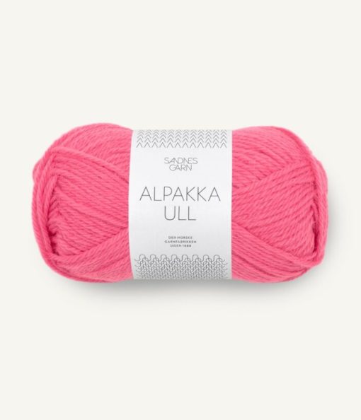 Alpakka Ull Bobblegum Pink 4315