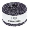 Paillettes 035 Marine/Sølv