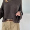 Le Knit Porcelain Charlie Blouse