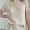 Le Knit Plain Yoke Tee 20