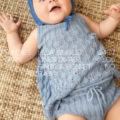 Enkeltoppskrift 2407-05 Lilja Singlet, Linus Diaper pants & Bonnet Baby