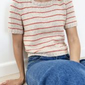 Le Knit Julienne Tee Papir