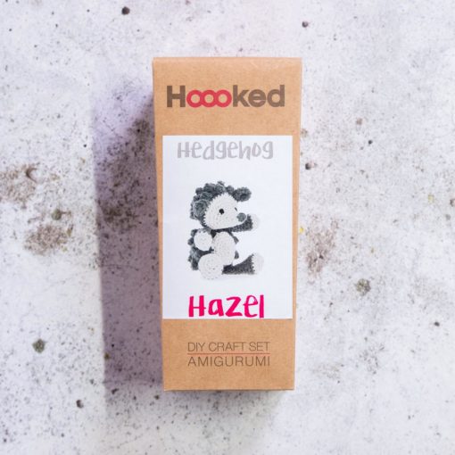 DIY Hooked hekle kit, Hedgehog Hazel