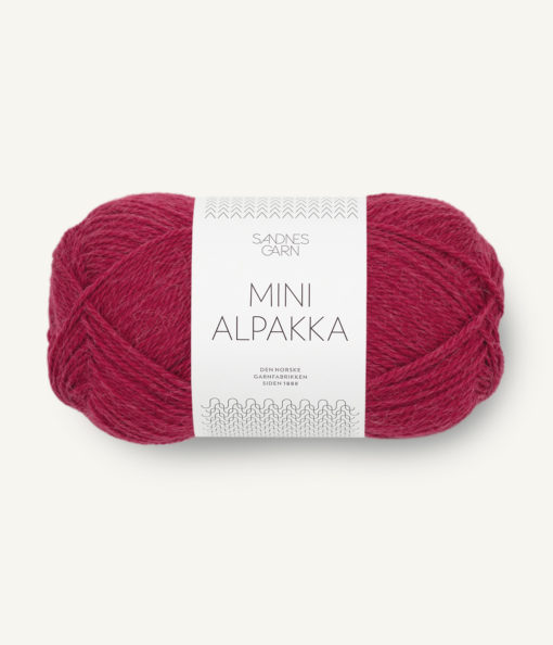 Mini Alpakka Rumba Red 4255