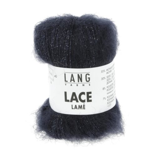 Lace Lamè fv 25 Marineblå