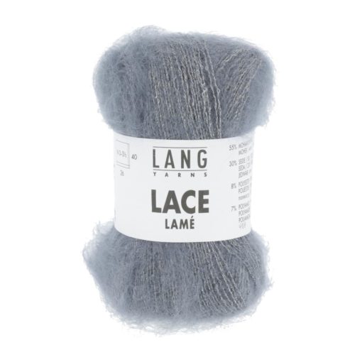 Lace Lamè fv 005 Støvet blågrå