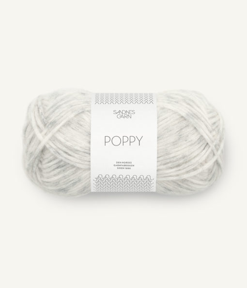 Poppy Lys Gråmelert 1021