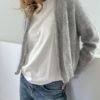 Le Knit Plain Cardigan Light