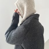 Le Knit Heather Hood