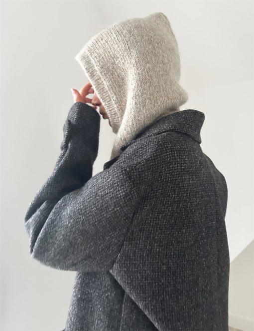 Le Knit Heather Hood