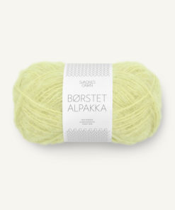 Børstet Alpakka Lime Punch 9523