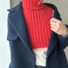 Le Knit Note Rib Neck