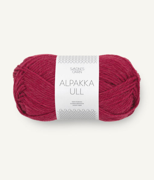 Alpakka Ull Rumba Red 4255