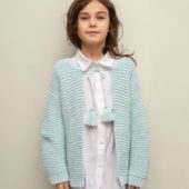 Enkeltoppskrift Ruby Cardigan Junior 2503-07