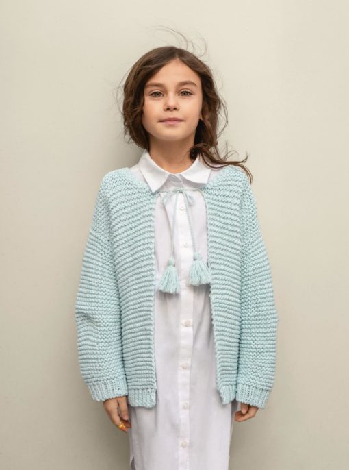 Enkeltoppskrift Ruby Cardigan Junior 2503-07