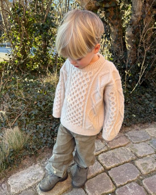 PetiteKnit Dagmar Sweater Junior Papir