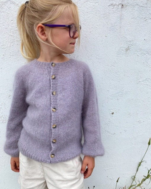Petite knit Novice cardigan Junior - Mohair Edition