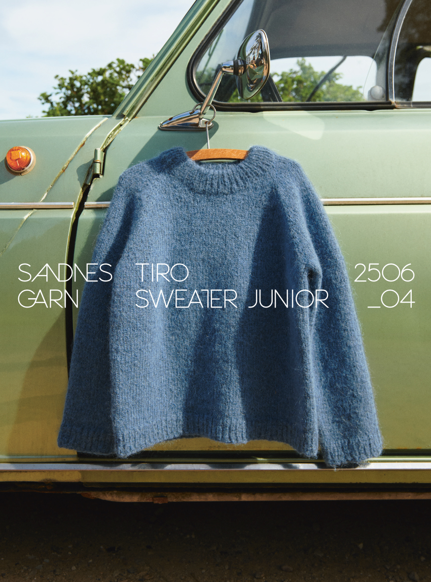 Enkeltoppskrift 2506_04a, b og c Tiro Sweater Kos