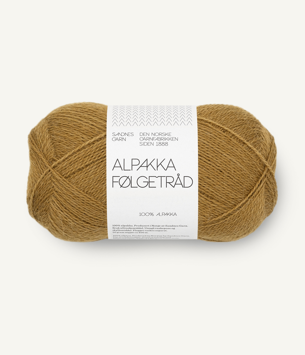 Alpakka følgetråd Vintage Gold 2152