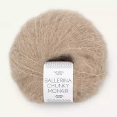 Ballerina Chunky Mohair Beige melange 2650
