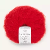 Ballerina Chunky Mohair True Red 4219